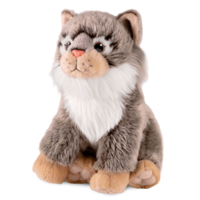 Мягкая Игрушка Манул 25 см Maxi Toys ML-SO-130222-25-15 1